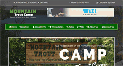 Desktop Screenshot of mountaintroutcamp.com