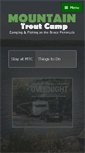 Mobile Screenshot of mountaintroutcamp.com